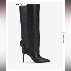 Vince Camatu Kammitie Wide-Calf Boot in black size 8